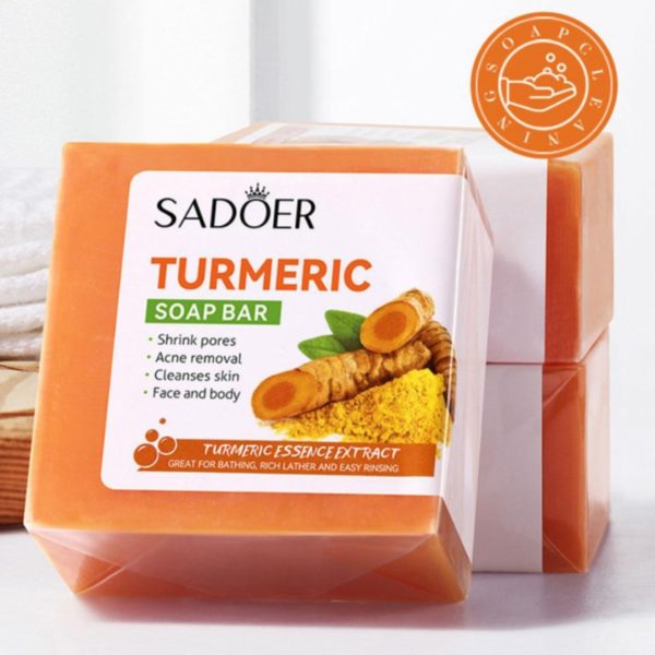 Natural Handmade Turmeric Soap 8