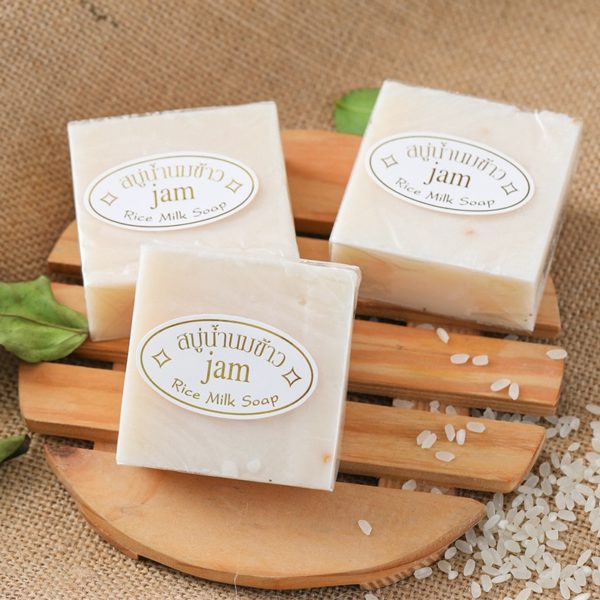 Thailand JAM Rice Milk Soap Original Wholesale Handmade Soap Rice Milk Whitening Soap Goat Milk Soap 1